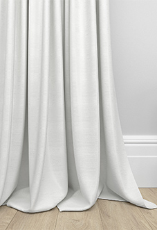 Faux Silk, White - Made to Measure Curtains